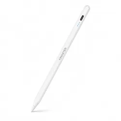 KINGSTER Stylus Pencil for iPad (2018-2026) Model King-IPAN | Digital Stylus Pen with Palm Rejection, Tilt Sensitivity & Magnetic Attachment for iPad Pro, Air, Mini (White)