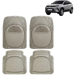 KINGSWAY Accessories Universal Use Anti Skid PVC Car Mat Compatible with Tata