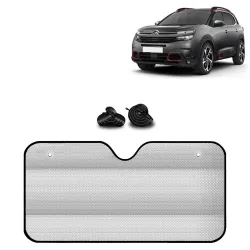 KINGSWAY® Car Window Foil Curtain Sticky Sun Shade Compatible with Citroen C5