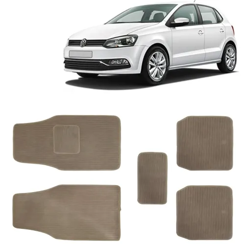 Image of Kingsway Carpet Style Universal Car Mats for Volkswagen Polo, 2009 Onwards Model