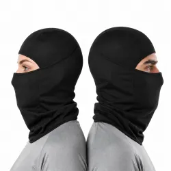 Kingsway Full Face Mask Balaclava for Bikers - Premium Riceknit Helmet Liner | UPF 50+ UV & Dust Protection | Riders Fac