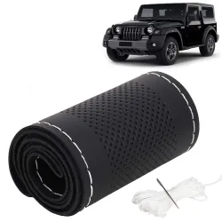 KINGSWAY® PU Leatherite Car Steering Cover