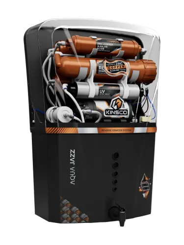 Image of Kinsco Aqua Jazz ISI Mark 15 L RO + UV + Copper + Alkaline + Minerals Water