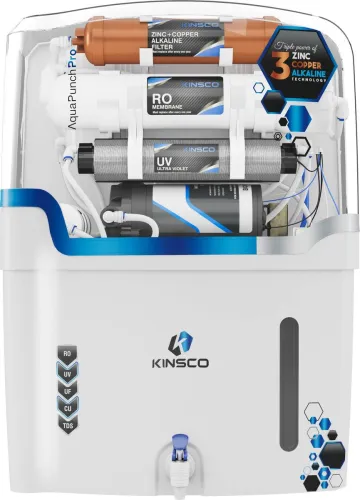 Image of Kinsco Aqua Punch Pro 18L RO+UF+UV+Copper+Alkaline Water Purifier 