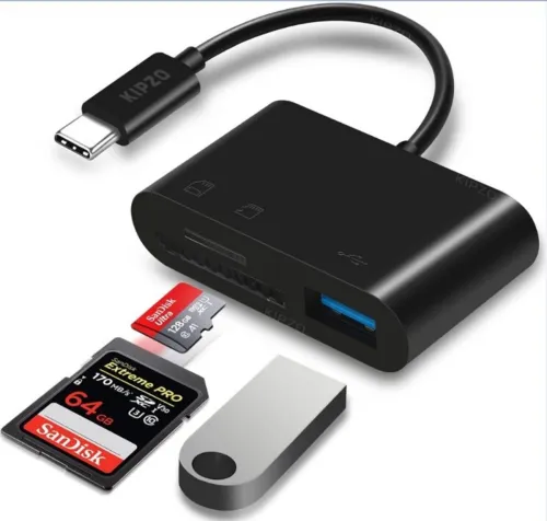 Image of KIPZO USB Type-C OTG Adapter (Pack of 1)