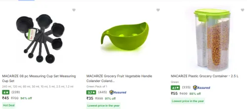 Image of kitchen Accessories Upto 94% Discount