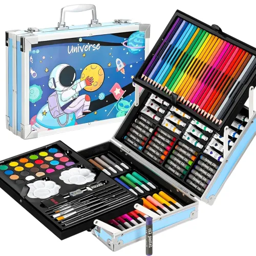 Image of Kitchen Bloom 145-Piece Space Art & Craft Kit (Astronaut Theme)