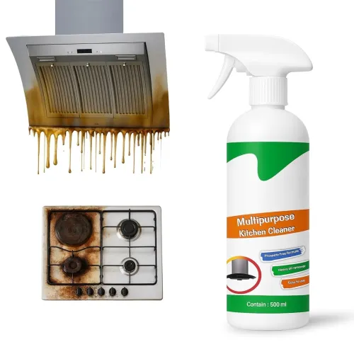 Image of Kitchen Cleaner Spray for Oil & Grease Stain Remover
