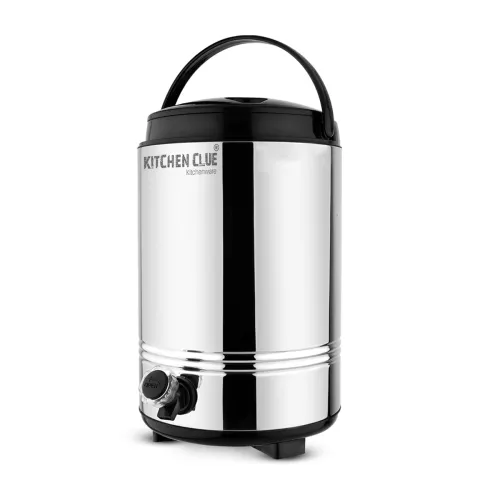 Image of KITCHEN CLUE 10L Stainless Steel Insulated Water Jug (Silver)