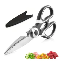 Kitchen Scissors Kitchen Shears All Purpose Heavy Duty Dishwasher Safe Multipurpose Utility Sharp Scissors For Food, Meat, Poultry, Vegetable