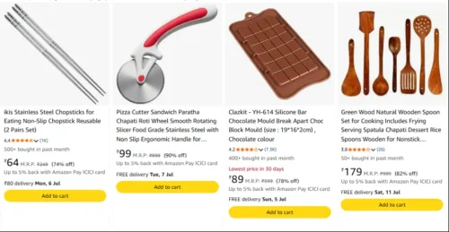 Image of Kitchen Supplies product upto 90% discount 