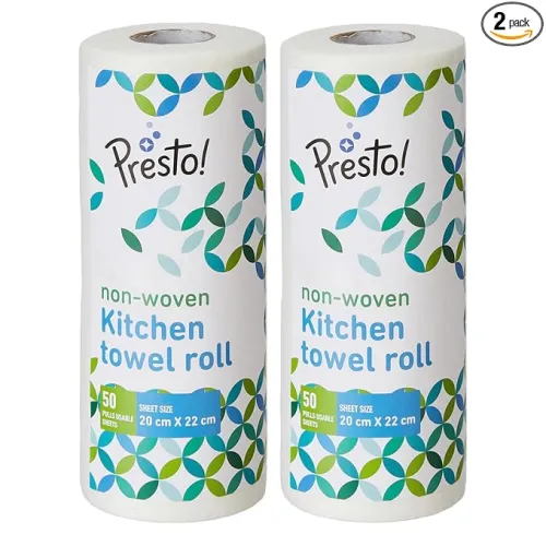 Image of Kitchen Towel Roll – 100 Sheets (Pack of 2)