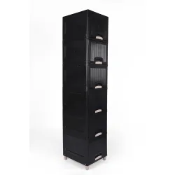KITCHIVO 6-Layer Plastic Modular Drawer Storage Box