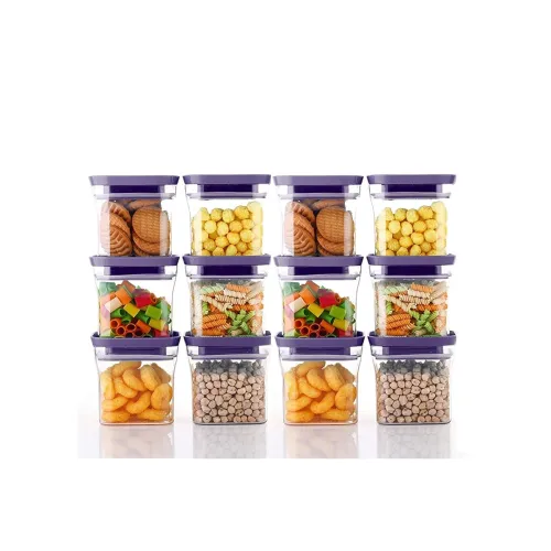 Image of Kitchwell Kitkat 600ml Storage Containers – Set of 6 (Blue)
