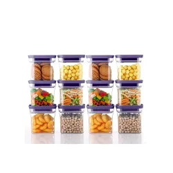 Kitchwell Kitkat 600ml Storage Containers – Set of 6 (Blue)
