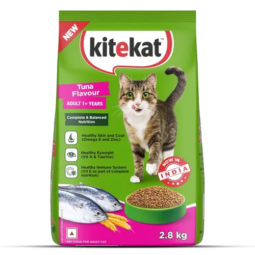 Image of Kitekat Adult Dry Cat Food Tuna Flavour 2.8kg