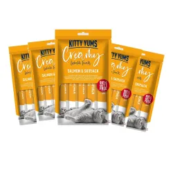 Kitty Yums Salmon Cat Treat 75g Pack of 5