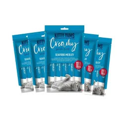 Kitty Yums Creamy Lickable Cat Treat (75g x 5 Pouches)