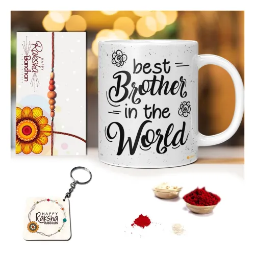Image of KivStar Rakhi for Brother Combo 5pcs