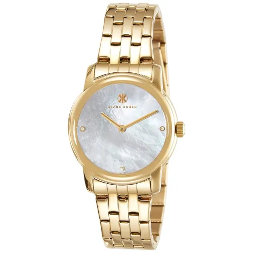 Image of Klaus Kobec Analog Silver Dial Women's Watch