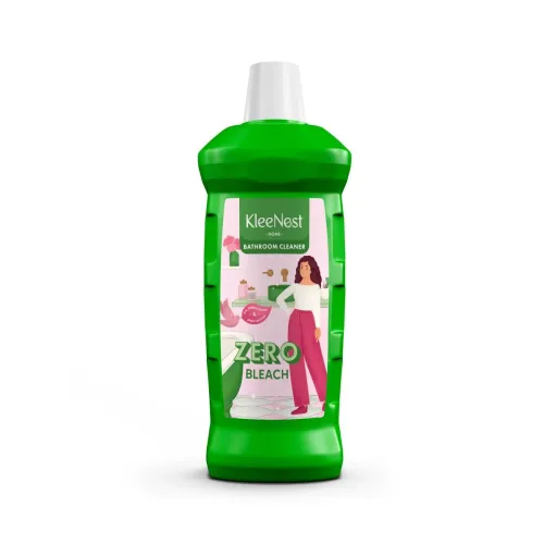 Image of Kleenest Advanced Bathroom Cleaner Liquid, Rose | Thick Formula, Removes 99.9% Germs, Bleach Free, Plant-Based | Hard Wa