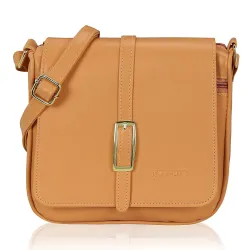 KLEIO Womens PU Leather Trendy Stylish Cross Body Sling Bag