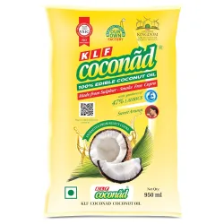 KLF COCONAD 100% Pure Coconut Oil 950 ml (pouch)