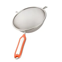 Klick N Shop Stainless Steel Soup Strainer with Fine Mesh (1, 16 CM)