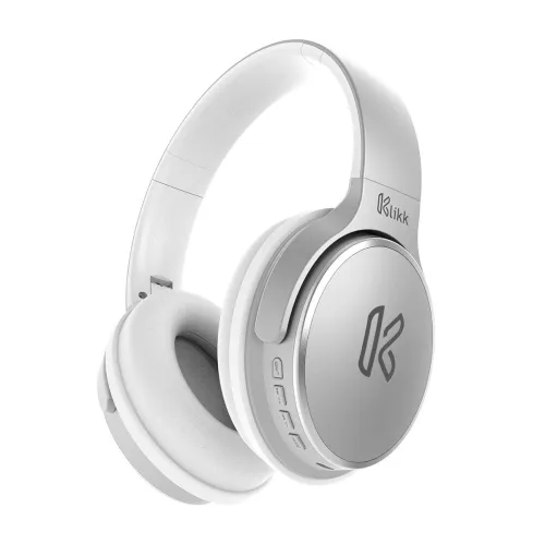 Image of Klikk Rock On 101 Bluetooth Wireless Over Ear Headphones with Mic, 30 Hours Playback, Aux & Sd Card, Voice Assistant Sup