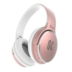 Klikk Rock On 101 Bluetooth Wireless Over Ear Headphones with Mic, 30 Hours Playback, Aux & Sd Card, Voice Assistant Sup