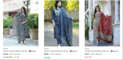 Klosia Womens Ethnic Sets upto 91% Discount
