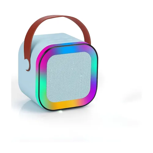 Image of KMJSA Portable Bluetooth Speaker with LED Lights