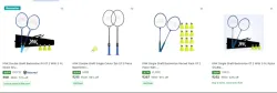Knk Badminton Kits Starting From @ ₹191