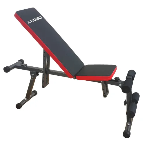 Image of Kobo Adjustable Flat Incline Decline Bench Abs Weight lifting Exercise