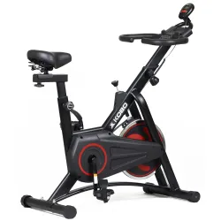 Kobo Fit Pro Spin Fitness Bike with 6 Kg Flywheel, Adjustable Resistance for Fitness at Home Workouts (Max Weight Capaci