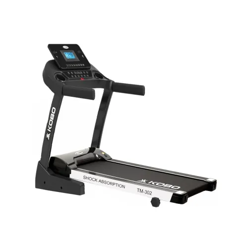 Image of Kobo Fitness 3 H.P Motorized Manual Incline Treadmill with 5\' LCD Display 