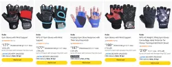 Kobo Gym Gloves Starting @ ₹177
