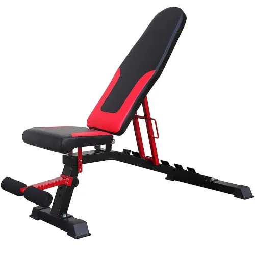 Image of Kobo Imported Flat - Incline - Decline Utility Multi Purpose Weight Lifting Exercise Adjustable Bench
