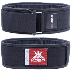Kobo Self-Locking Weight Lifting Belt - Premium Weightlifting Belt for Functional Fitness, Weight Lifting, and Olympic L