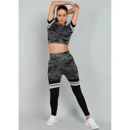 Image of Kobo Women Sports Seamless Active Wear Top 