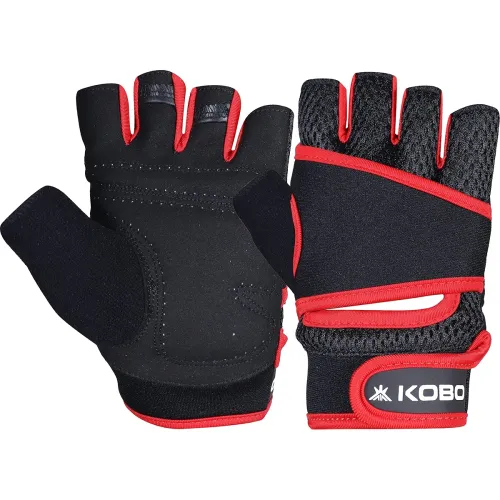 Image of Kobo WTG-63 Weight Lifting Gym Gloves Hand Protector