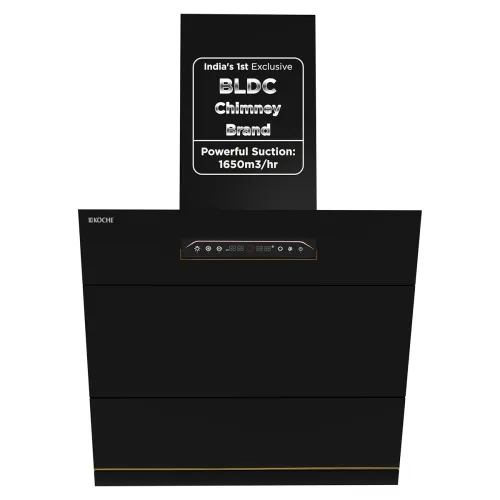 Image of KOCHE LAURA 60 cm BLDC Chimney Kitchen with FREE Duct Pipe | 1650 cmh Suction