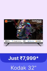 KODAK Smart Linux TV @ ₹7999 On FlipKart Big Billion Days Sale