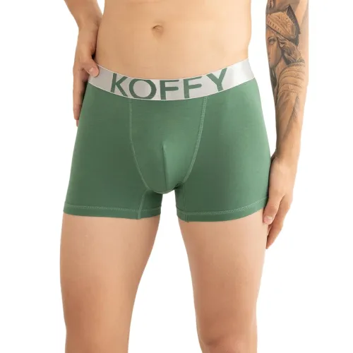 Image of KOFFY Men's Malleable Cotton Lycra Long Trunk