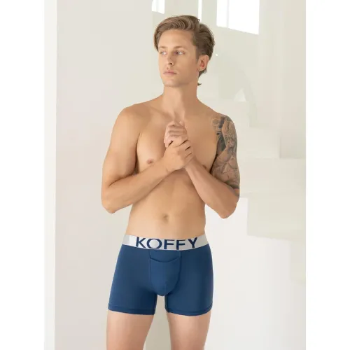 Image of KOFFY Men’s Malleable Cotton Lycra Long Trunk