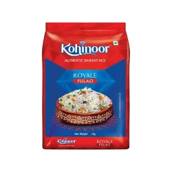 Kohinoor Pulao Basmati Rice, 1 kg | Long-Grain Basmati (Cooked grain up to 18 mm) |