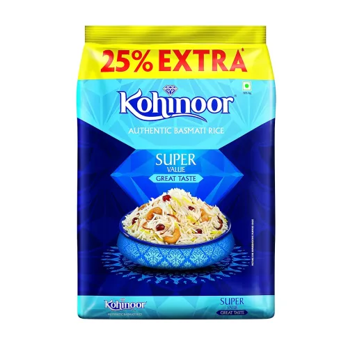 Image of Kohinoor Super Value Basmati Rice | 1.25 Kg