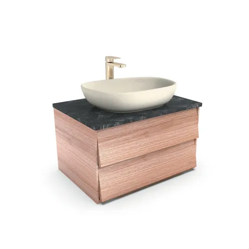 Image of Kohler Luxe Wall Mount Bathroom Vanity