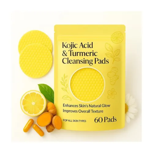 Image of Kojic Acid and Turmeric Cleansing Pads 60 Pads