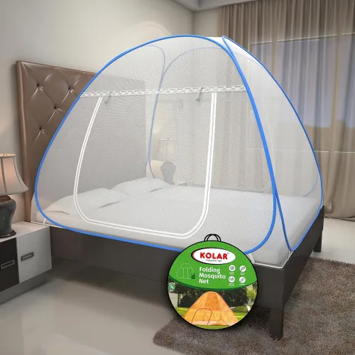 Image of Kolar Mosquito Net for Double Bed, 6.5x6.5 Feet 